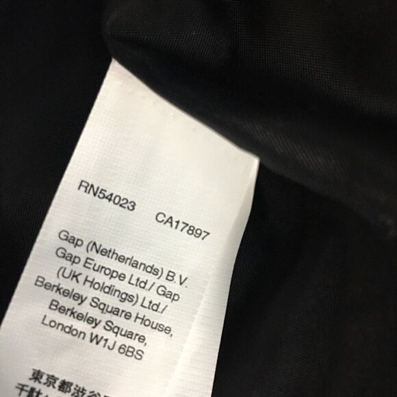 GAP Striped Blazer Swing BB Jacket Modern Casual Blue White Spring Summer 2007 - Picture 12 of 13